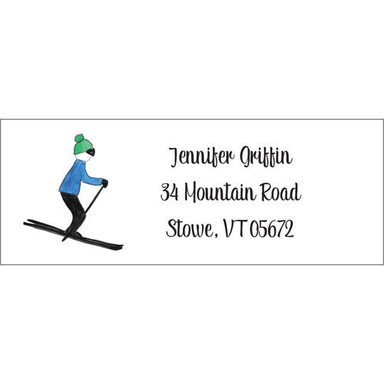 Ski Life Return Address Labels